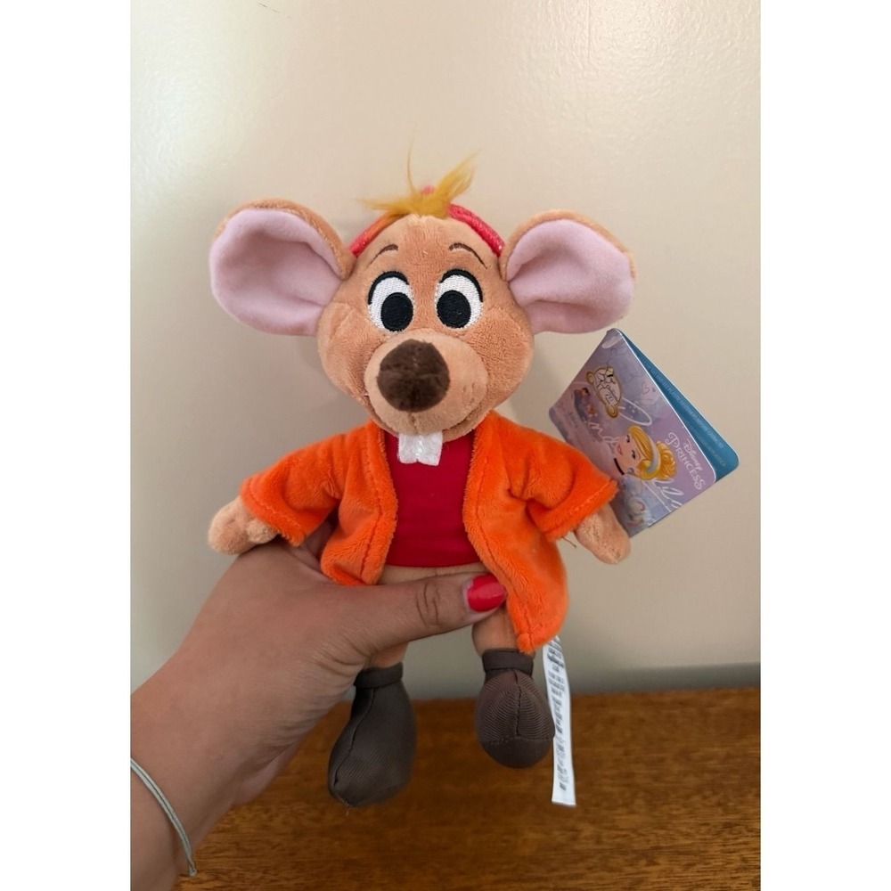 Disney Cinderella Jaq Mouse Plush Disney Store 70th Anniversary 9" NWT Rare - Picture 5 of 7
